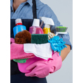 young-girl-is-holding-cleaning-product-gloves-and-rags-in-the-basin-on-white-wall